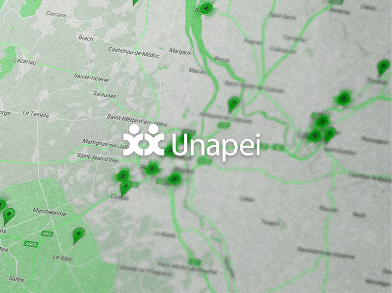 Recensement en ligne et annuaire cartographique de l’Unapei
